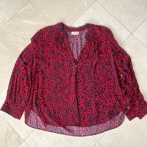 Zadig & Voltaire Tink Leo Blouse Small